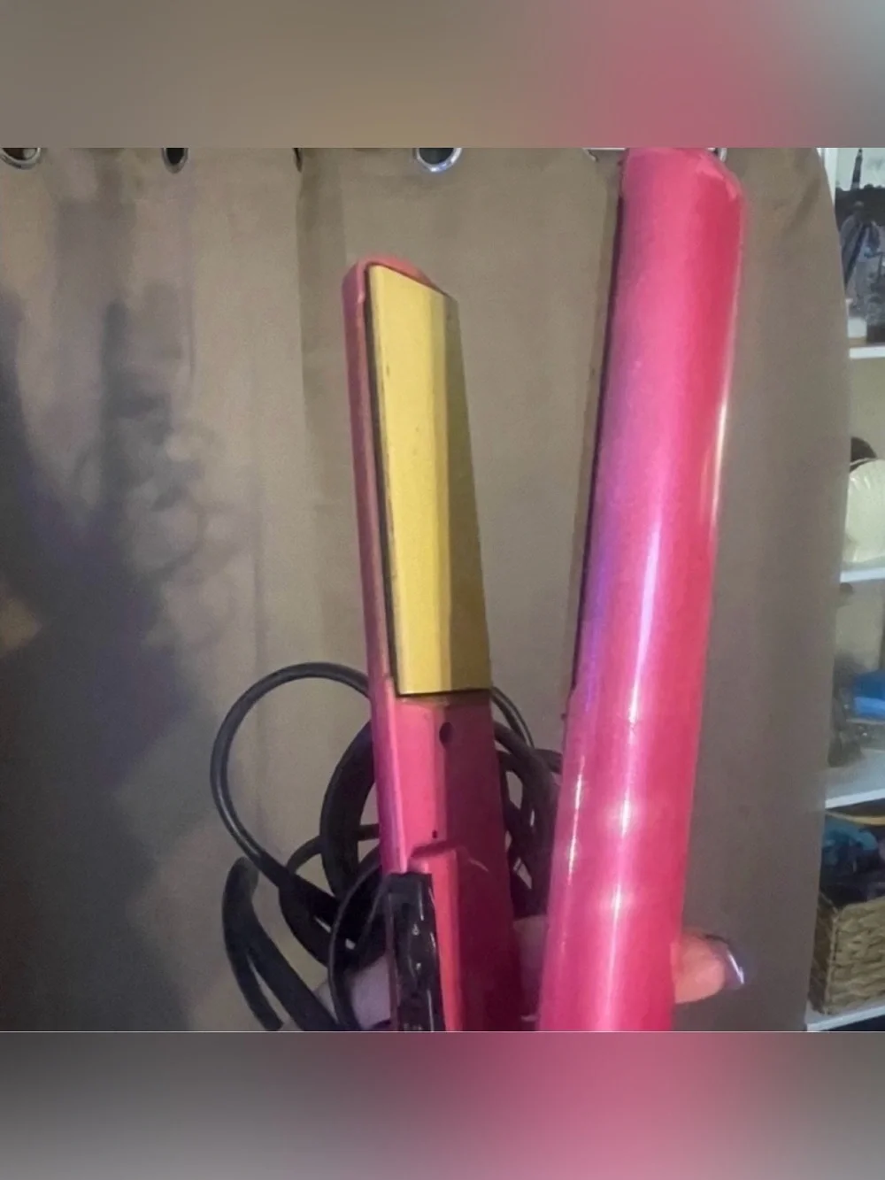 Chi pink hot tool straighter great used condition